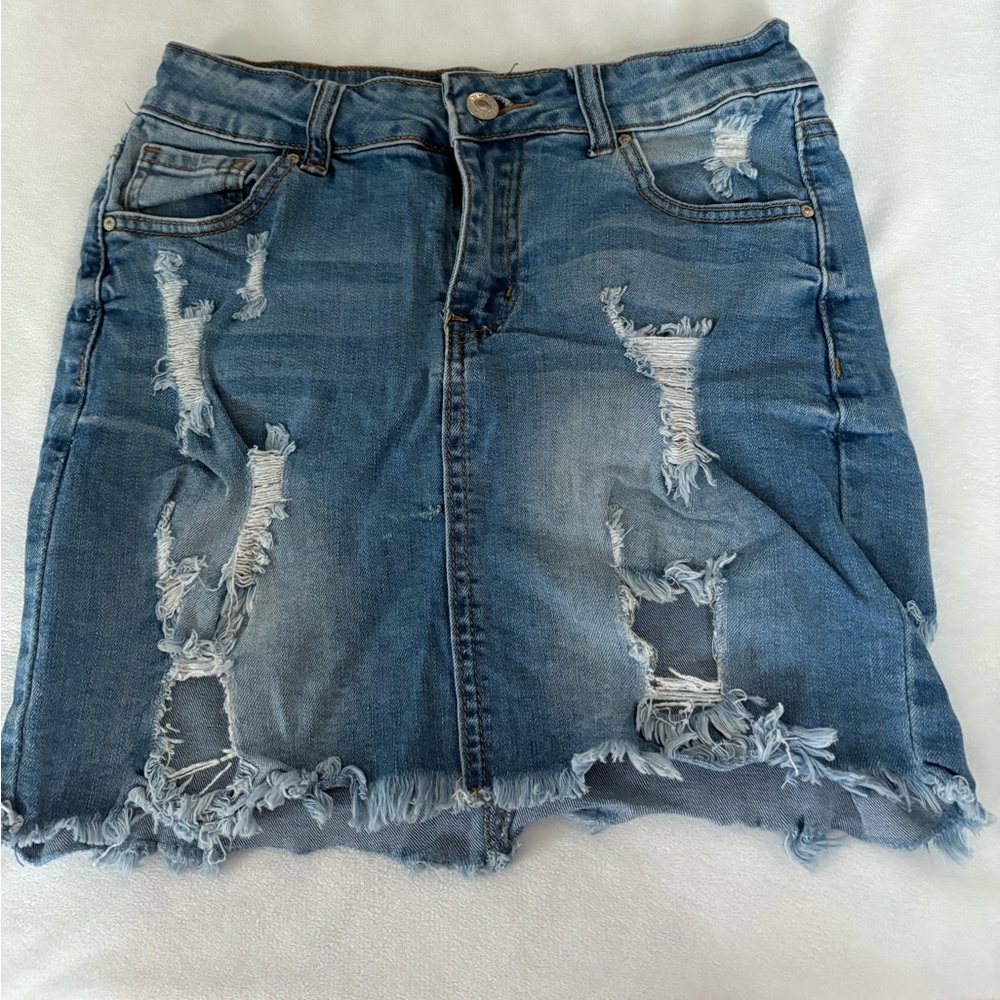 Jean Skirt